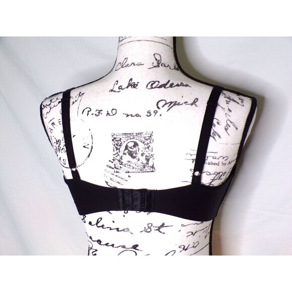🆕 WACOAL Comfort First Seamless T-Shirt Wireless Bra 34DD Black #856339 - Picture 9 of 10